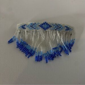 Beaded Fringe Barrette